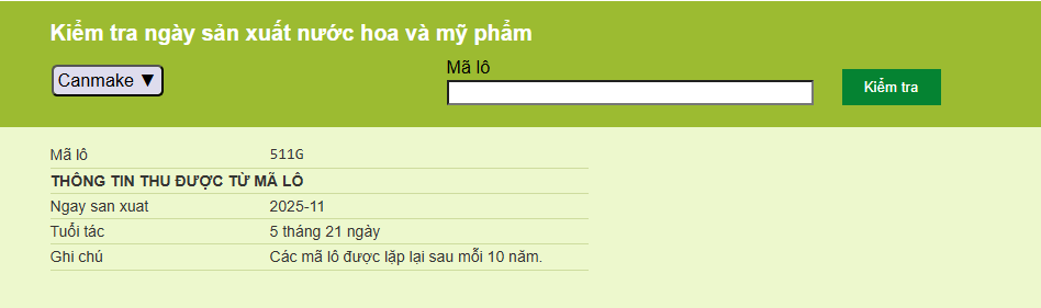 Phấn phủ Canmake Nhật Bản