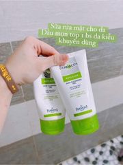 Sữa rửa mặt Dermacos Anti Acne làm sạch sâu, ngừa mụn Deep Cleansing Gel 150ml