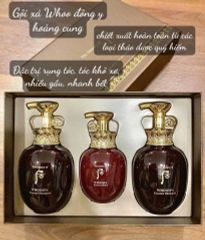 SET DẦU GỘI, XẢ WHOOSPA ESSENCE SHAMPOO