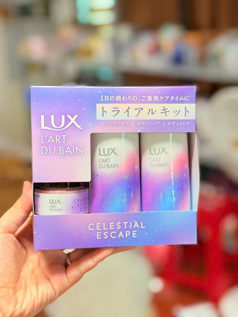 SET SỮA TẮM LUX L'ART DU BAIN CELESTIAL ESCAPE 3 MÓN