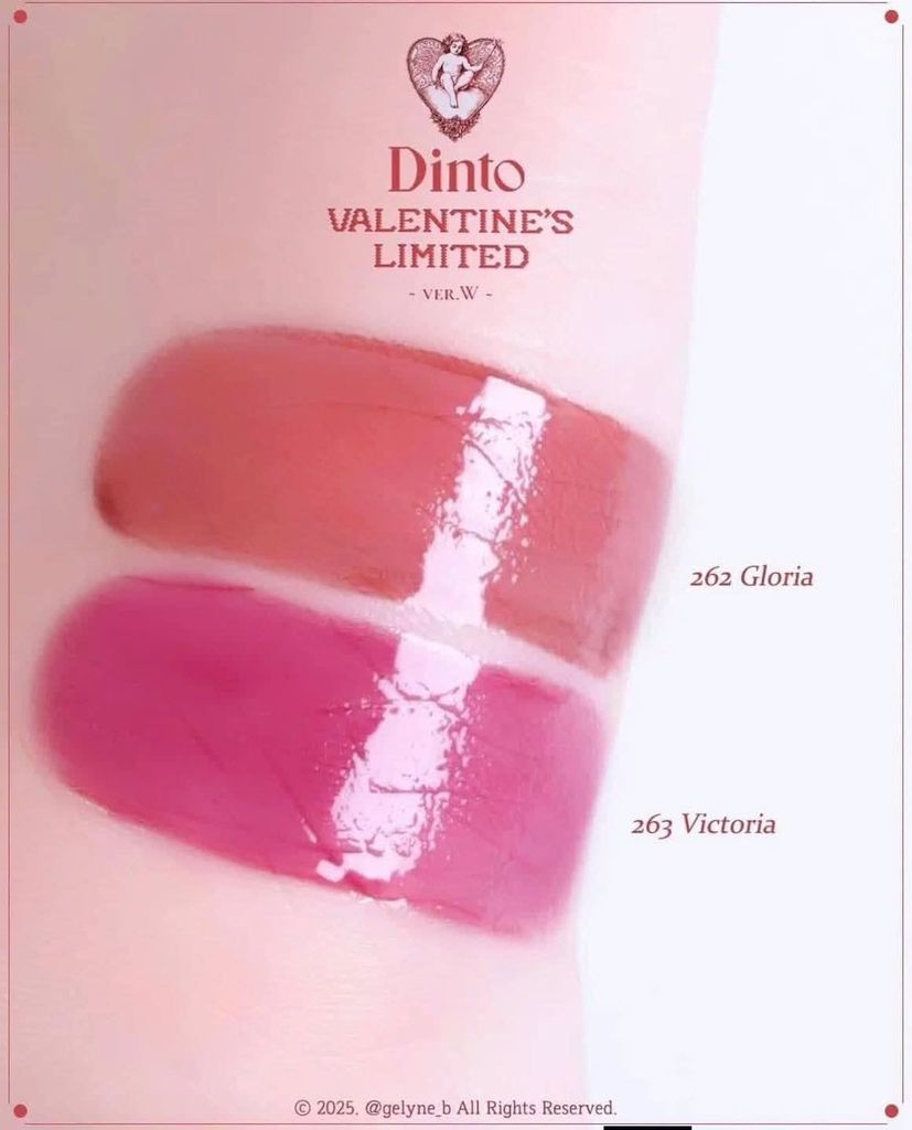 SET SON DINTO MINI BẢN VALENTINE LIMITED FAMILY