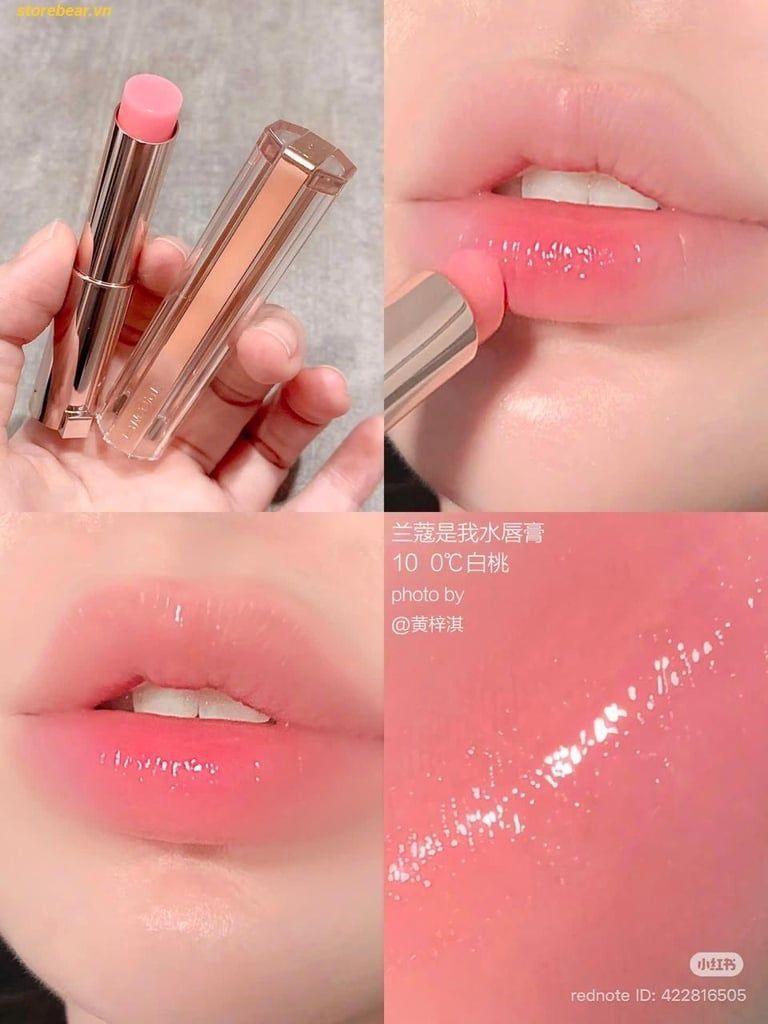 Son dưỡng Lancôme Lip Idôle Squalane Butter Glow FULLSIZE (3g) -  MINISIZE (0.8G)