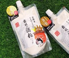 MẶT NẠ Ủ TRẮNG BÃ RƯỢU SAKE NHẬT BẢN