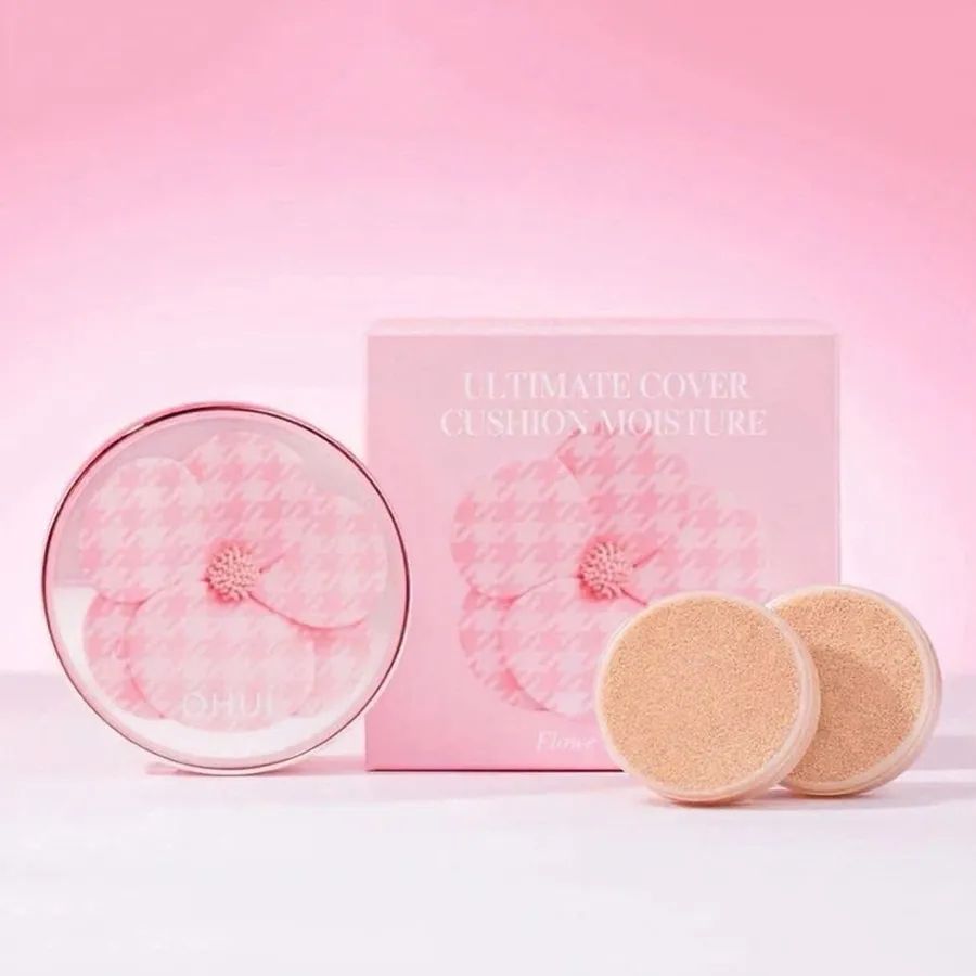 CUSHION OHUI LIMITED ULTIMATE COVER CUSHION MOISTURE FLOWER EDITION 2026
