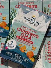 Nordic Naturals Zero Sugar Children's DHA Gummy Chews Hộp 30v