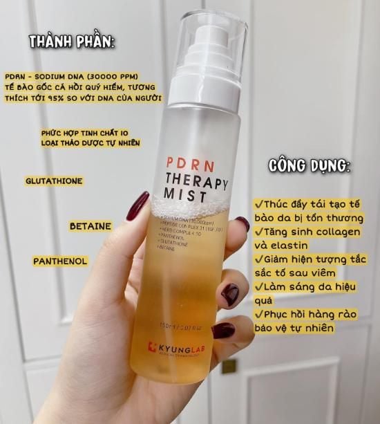 XỊT KHOÁNG KYUNGLAB PDRN THERAPY MIST 150ML