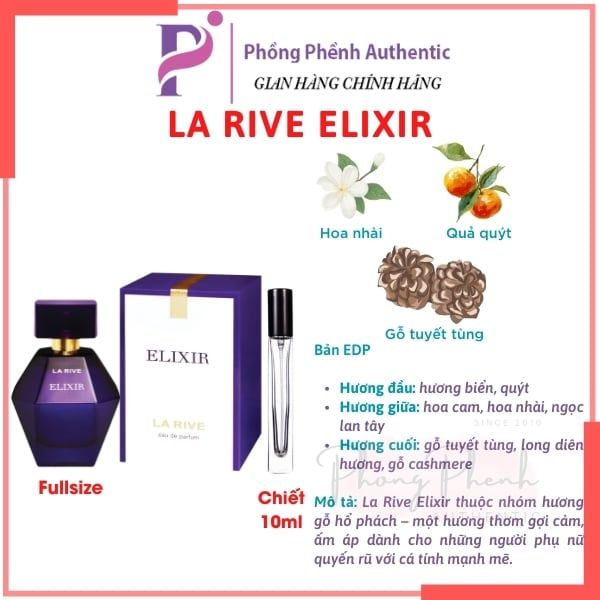NƯỚC HOA NỮ LA RIVE FULL SIZE 75ML - 90ML