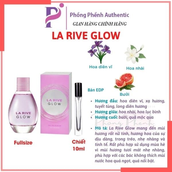 NƯỚC HOA NỮ LA RIVE FULL SIZE 75ML - 90ML