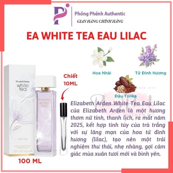 Nước Hoa Nữ Elizabeth Arden White Tea Original EDT 100ml