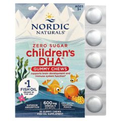 Nordic Naturals Zero Sugar Children's DHA Gummy Chews Hộp 30v