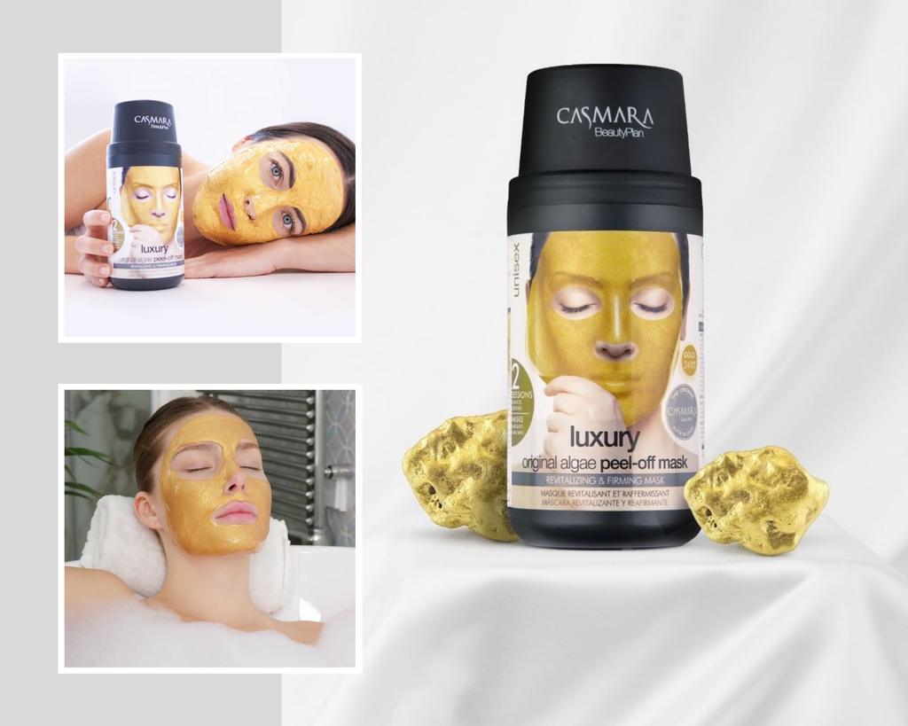 MẶT NẠ VÀNG 24K CASMARA LUXURY ALGAE PEEL-OFF MASK