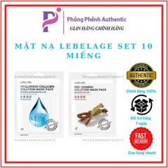 MẶT NẠ LEBELAGE SOLUTION MASK PACK SET 10 MIẾNG
