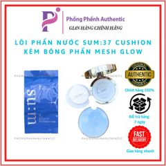 LÕI CUSHION SU:M 37 WATER FULL MESH CUSHION GLOW CHO DA DẦU, HỖN HỢP