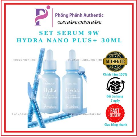 SET SERUM 9WISHES HYDRA NANO PLUS+ 30ML