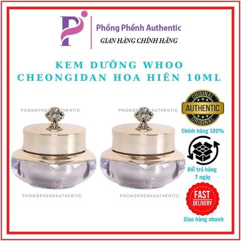 Kem dưỡng Whoo Cheongidan Radiant Regenerating Hoa Hiên 10ml