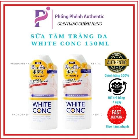 Sữa tắm trắng da White Conc Nhật Bản 150ml