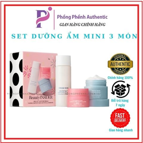 [BILL SEPHORA] SET DƯỠNG ẨM MINI LANEIGE 3 MÓN