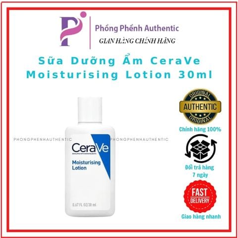 SỮA DƯỠNG ẨM CERAVE MOISTURISING LOTION 30ML
