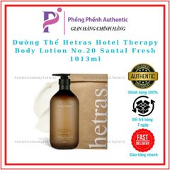 DƯỠNG THỂ HETRAS HOTEL THERAPY BODY LOTION