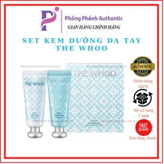 SET KEM DƯỠNG DA TAY WHOO GONGJINHYANG ROYAL HAND CREAM SPECIAL SET 2 TUÝP * 60ML
