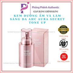 KEM DƯỠNG ẨM VÀ LÀM SÁNG DA AHC AURA SECRET TONE UP SPF30 PA++