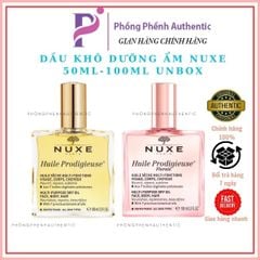 Dầu Khô Dưỡng Ẩm NUXE Huile Prodigieuse Chai 50ml - 100ml Unbox