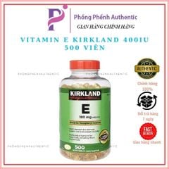 VITAMIN E KIRKLAND 400IU 500 VIÊN