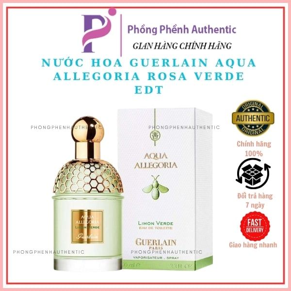 Nước Hoa GUERLAIN Aqua Allegoria Rosa Verde Eau de Toilette