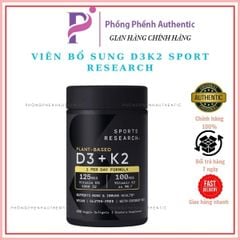 VIÊN UỐNG VITAMIN D3+K2 SPORT RESEARCH