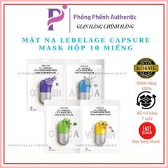 MẶT NẠ LEBELAGE CAPSURE MASK HỘP 10 MIẾNG