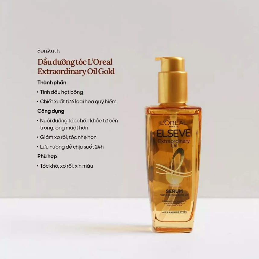 Dầu Dưỡng Tóc L'Oreal Elseve Extraordinary Oil Serum 30ml