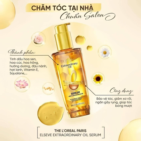 Dầu Dưỡng Tóc L'Oreal Elseve Extraordinary Oil Serum 30ml