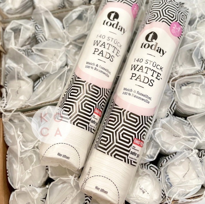 BÔNG TẨY TRANG TODAY TÚI 140 MIẾNG