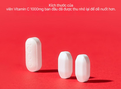 VIÊN UỐNG VITAMIN C+D HÀN 1000MG HỘP 180V