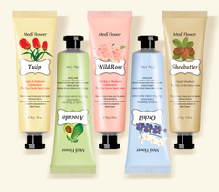 SET KEM TAY HƯƠNG HOA CỎ MEDI FLOWER 5 TUÝP 50G*5