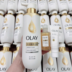 SET SỮA TẮM OLAY CHAI 500ML BẢN TRUNG