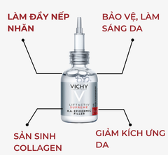 TINH CHẤT H.A GIÚP DA CĂNG BÓNG, GIẢM NẾP NHĂN VICHY LIFTACTIVE EPIDERMIC FILLER 10ML MINI