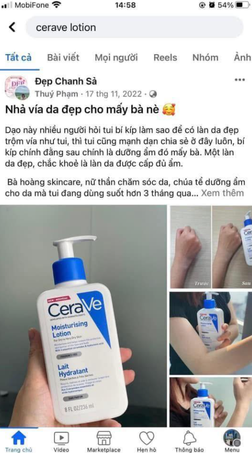 SỮA DƯỠNG ẨM CERAVE MOISTURISING LOTION 30ML