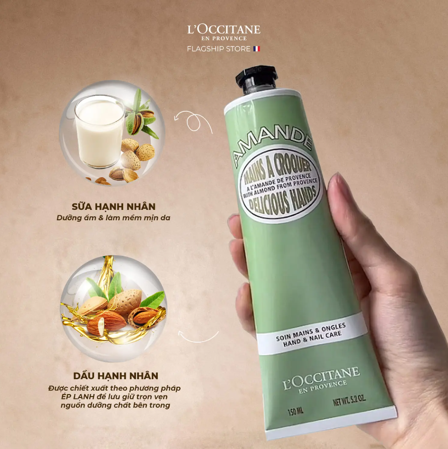 Kem dưỡng da tay L'occitane fullsize 150ml - Shea Butter 20% - 25% - PHỒNG PHỀNH