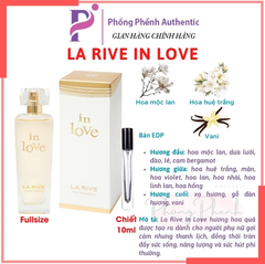 [Chiết 10ML] NƯỚC HOA NỮ LA RIVE