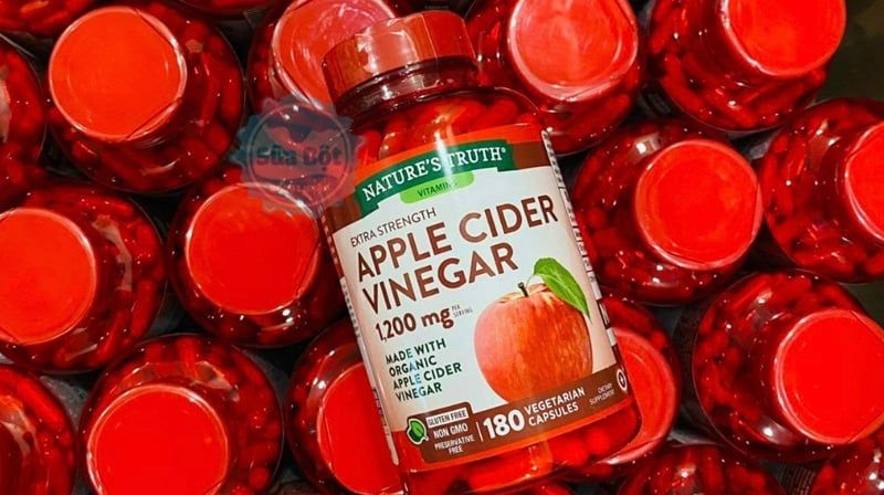 VIÊN UỐNG GIẤM TÁO NATURE'S TRUTH APPLE CIDER VINEGAR