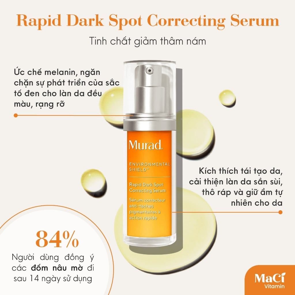 SERUM MURAD DARK SPOT GIẢM NÁM SÁNG DA MẪU MỚI 10ML