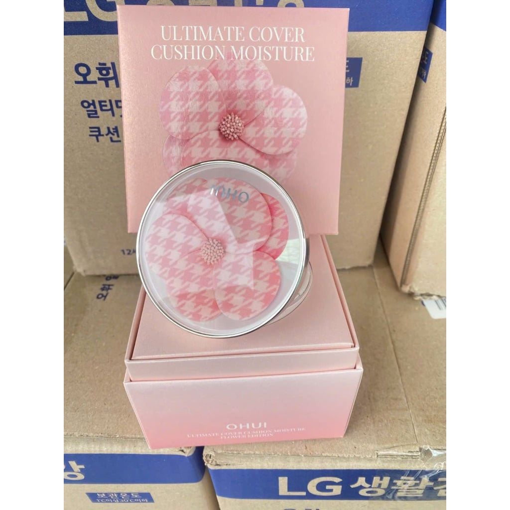 CUSHION OHUI LIMITED ULTIMATE COVER CUSHION MOISTURE FLOWER EDITION 2026