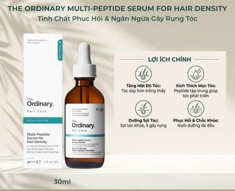 Serum Kích Mọc Tóc The Ordinary Multi-Peptide Serum 30ml