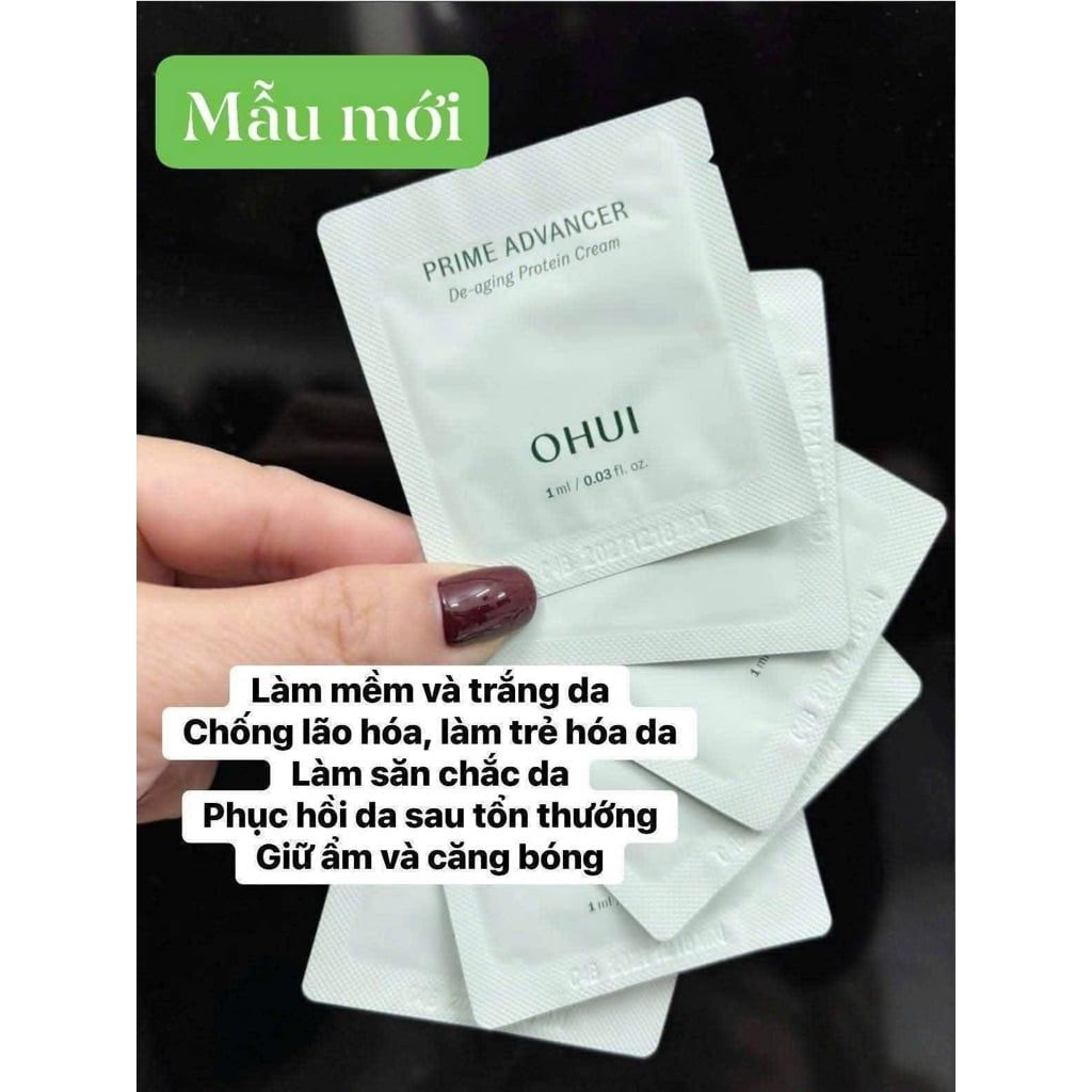 Kem Dưỡng Ohui Prime Advancer de-aging cream sample 1ml