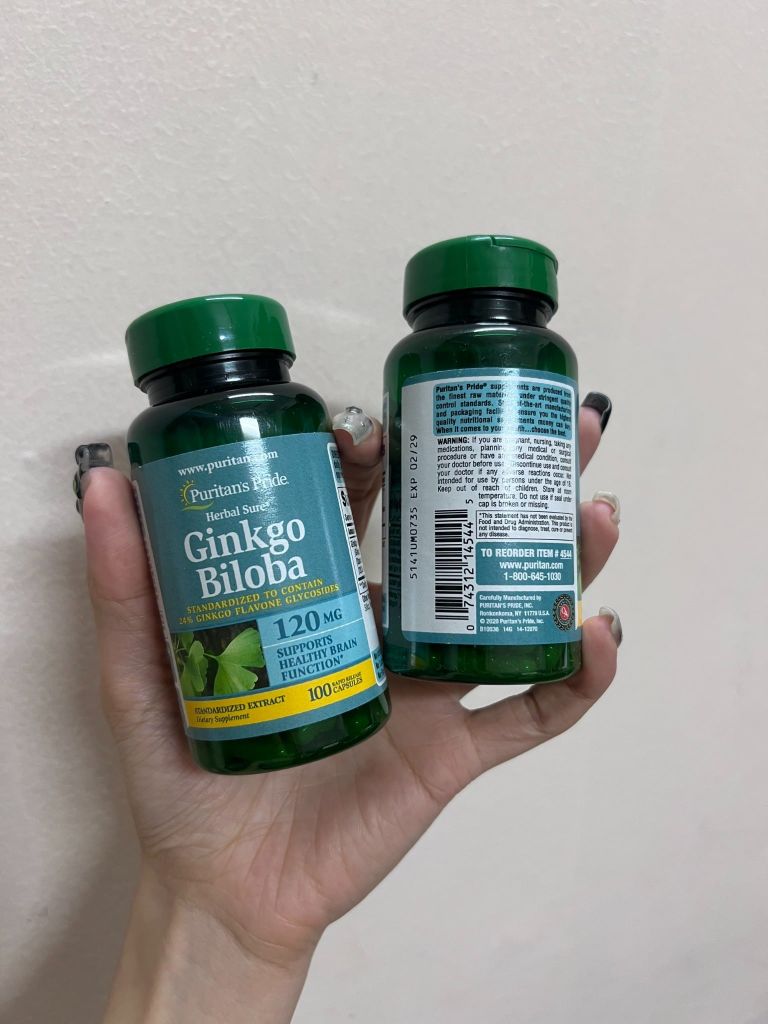 VIÊN UỐNG BỔ NÃO GINKGO BILOBA Viên Uống Hỗ Trợ Tuần Hoàn Não Bộ