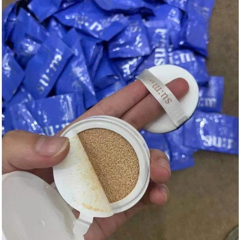 LÕI CUSHION SU:M 37 WATER FULL CC CUSHION PERFECT FINISH CHO DA DẦU, HỖN HỢP