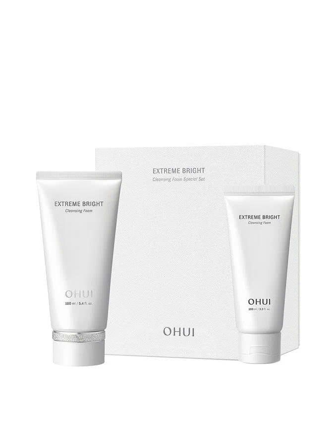 SET SỮA RỬA MẶT OHUI DƯỠNG TRẮNG 160ml + 1 tuýp 100ml