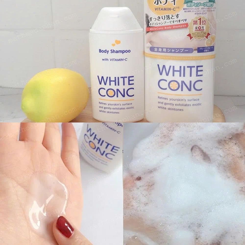 Sữa tắm trắng da White Conc Nhật Bản 150ml
