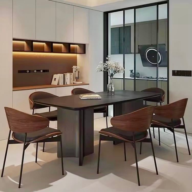 Bàn ăn mặt đá nhập khẩu BA0173